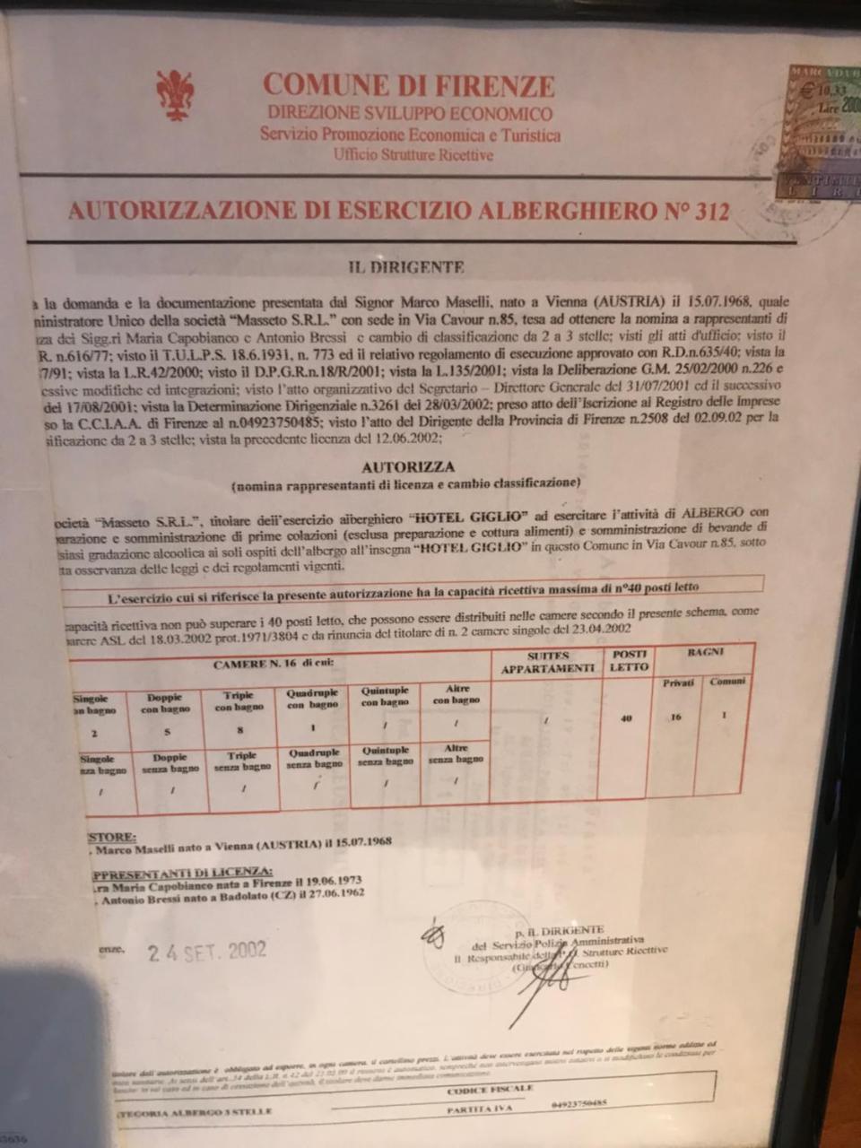 Hotel Giglio Florence Luaran gambar